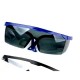Защитные очки Серо-синийбелый цвет